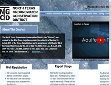 Tablet Screenshot of northtexasgcd.org